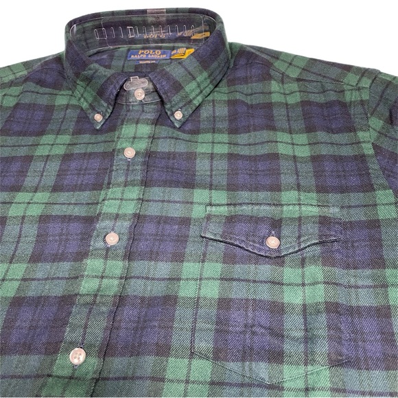 Polo Ralph Lauren Classic Fit Plaid Shirt 2XL - Picture 4 of 8